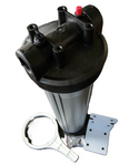 Whole Home 20" Water Filter System. 1 housing, stainless steel bracket and white spanner