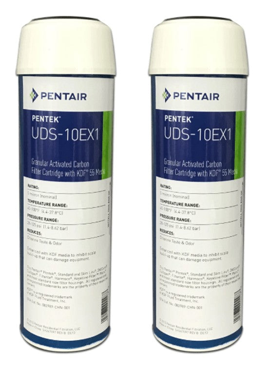 2Pentair KDF-GAC Water Filter 5µm - 10"