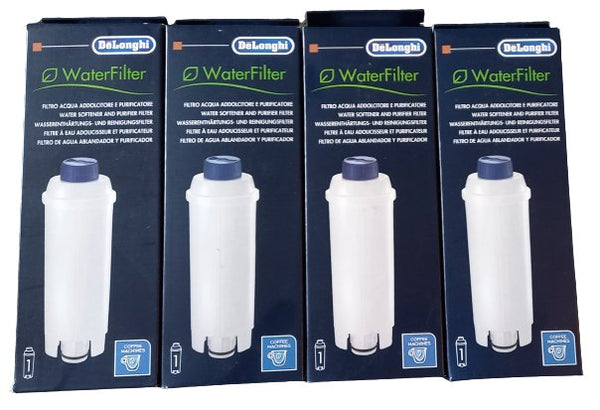Delonghi DLSC002 Carbon Water Filter 4 Pack 