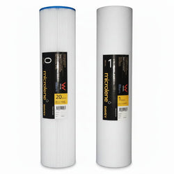 Whole House Pre-Filter Sediment Set 20" Dual Stage | Microlene