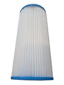 Pleated water filter 