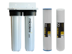 Davey Whole House Dual Water Filter 20" Rural