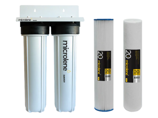 Davey Whole House Dual Water Filter 20" Rural
