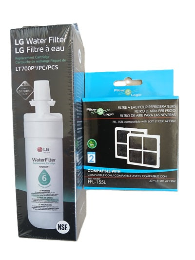 LG ADQ36006101 Fridge Filter & Air Filters (2 Pack)