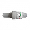 A white pressure limiting valve with 1/4 inch quick connect fittings, labeled with '350KPA' and '20A27402'.