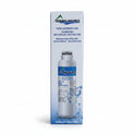 Spring Source water filter replacement for Samsung, with branding and product details.