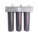 water filtration with gauges and metal mounting bracket
