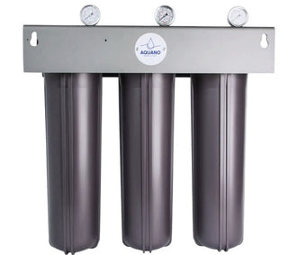 Whole House 20" Fluoride & Chlorine Filtration System