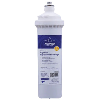 Aquano water filter replacement cartridge on a white background