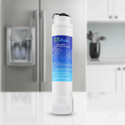 Bosch filter lifestyle shot in front of fridge