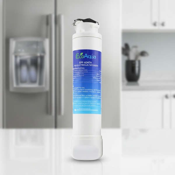 Bosch filter lifestyle shot in front of fridge