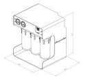 EcoSoft Robust 1500 Direct Flow RO System - 90 - 100 LPH - NZ Pump And Water Filters