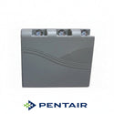 Gray water treatment device with Pentair logo on a white background
