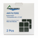 Box of Spring Source air filters with model details on a white background