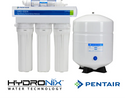 Hydranix water filter system with Pentair branding on a white background