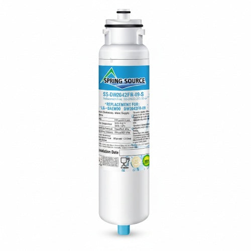 Spring Source water filter cartridge on a white background