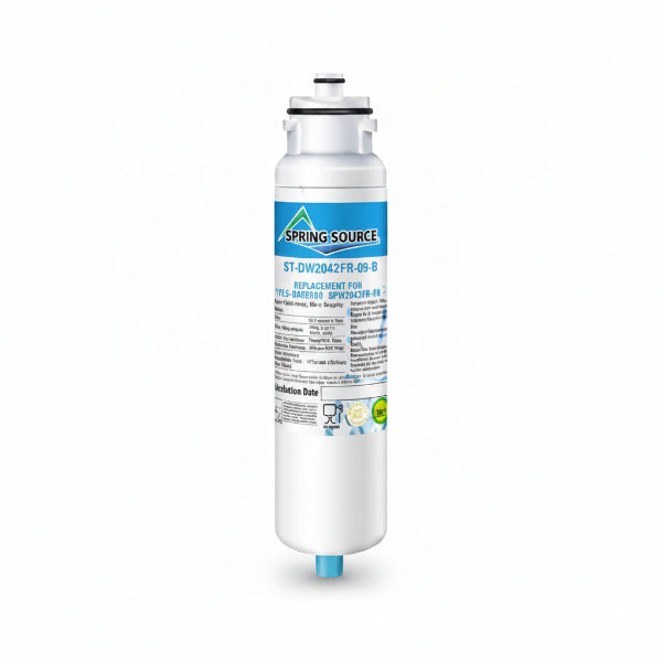 Spring Source water filter cartridge on a white background