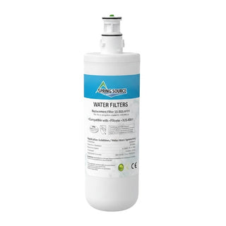 Spring Source water filter on a white background
