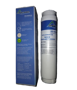 Spring Source water filter cartridge and packaging on a white background