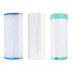 Whole House 10" Mains Triple Water Sets - 3 Options