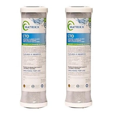 2 x Matrikx Drinking Water Filter Cartridges - 5 Micron - NZ Pump And Water Filters