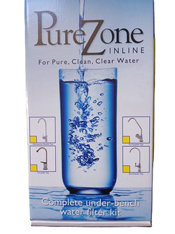 complete purezone ater filter kitinline drinking water