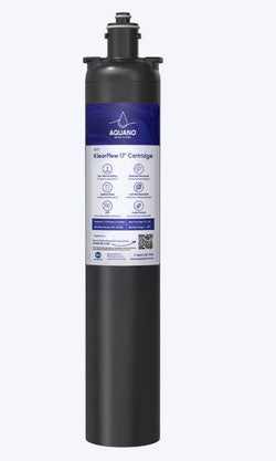 Aquano water filter cartridge on a white background