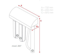 BIG F PRO 267 Plug & Play UV System dimensions