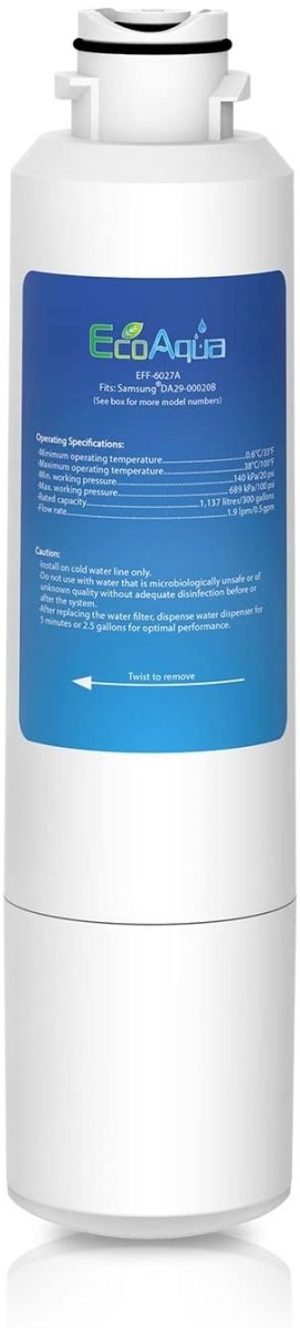 Fridge Filter For Samsung DA29 00020B (EFF 6027A) - NZ Pump And Water Filters