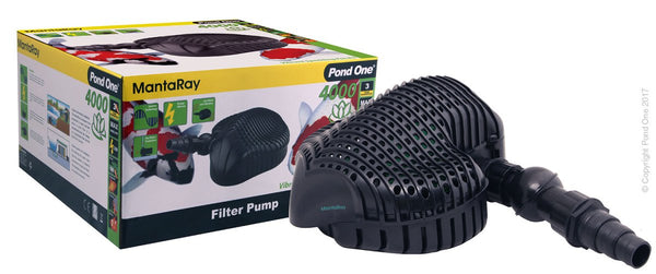 Pond One Mantaray Filter Pumps (3 Options) - NZ Pump And Water Filters