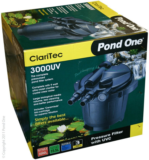 Pond Water Filter With UV-C (4 Options) - NZ Pump And Water Filters